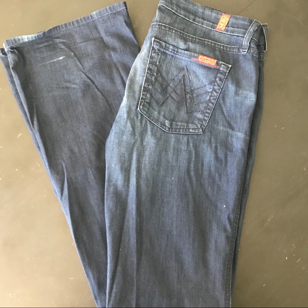 7 for all mankind a pocket jeans size 28